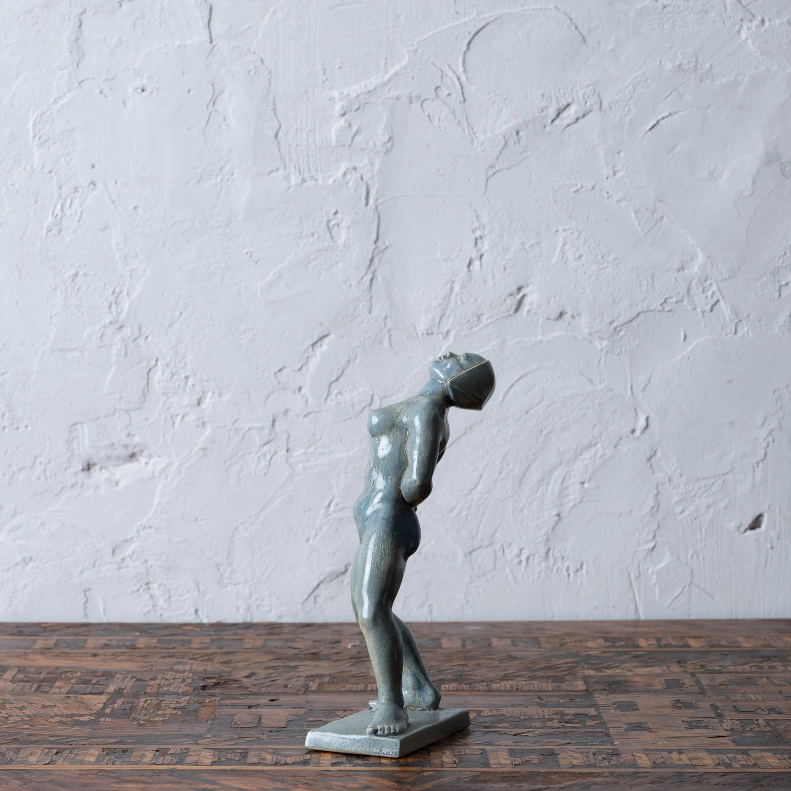 Art Deco Figural Ceramic Sculpture by Rosario R. Fiore, 1930s - 7