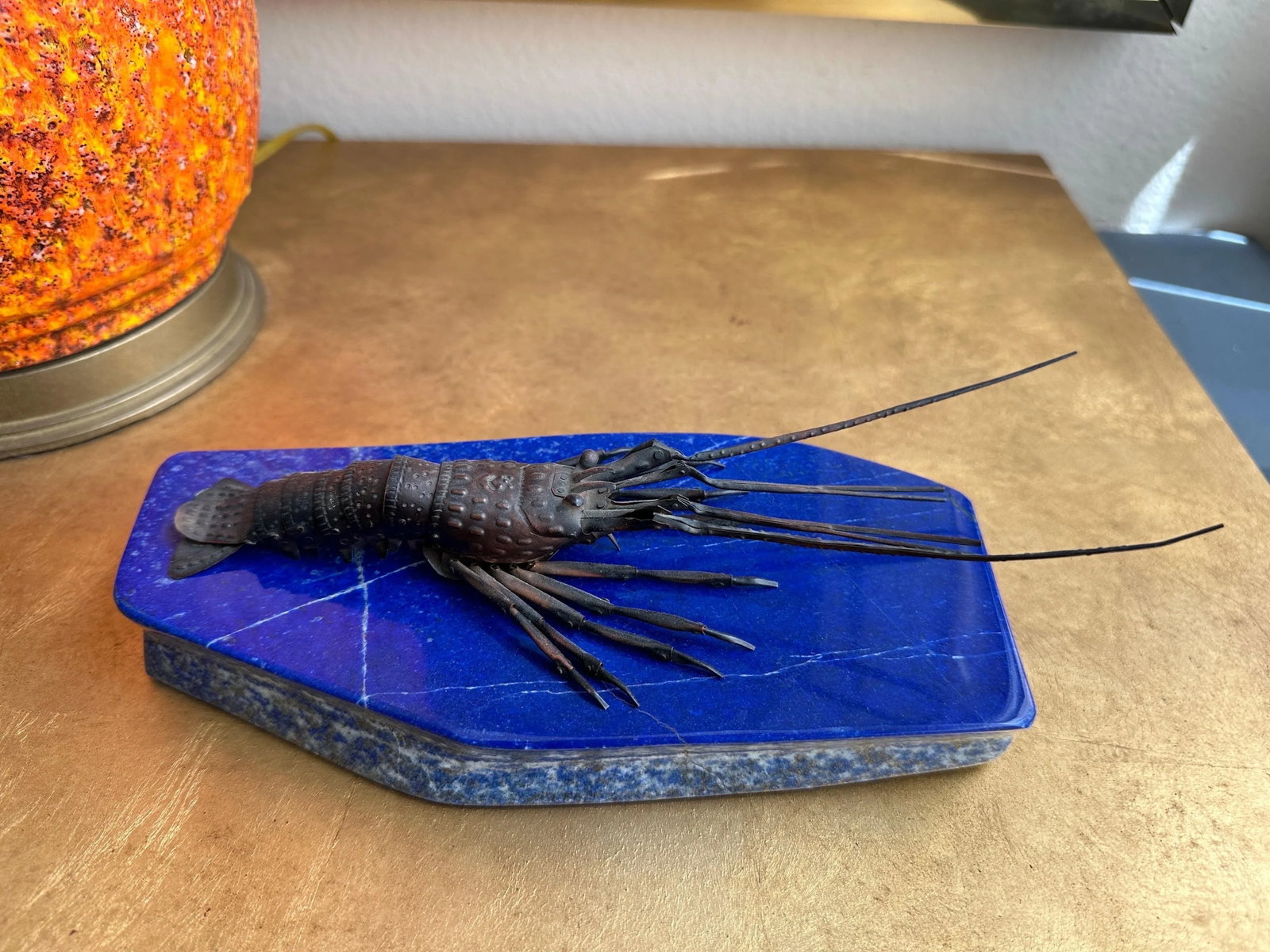 19th Century Japanese Articulated Copper Lobster - 7