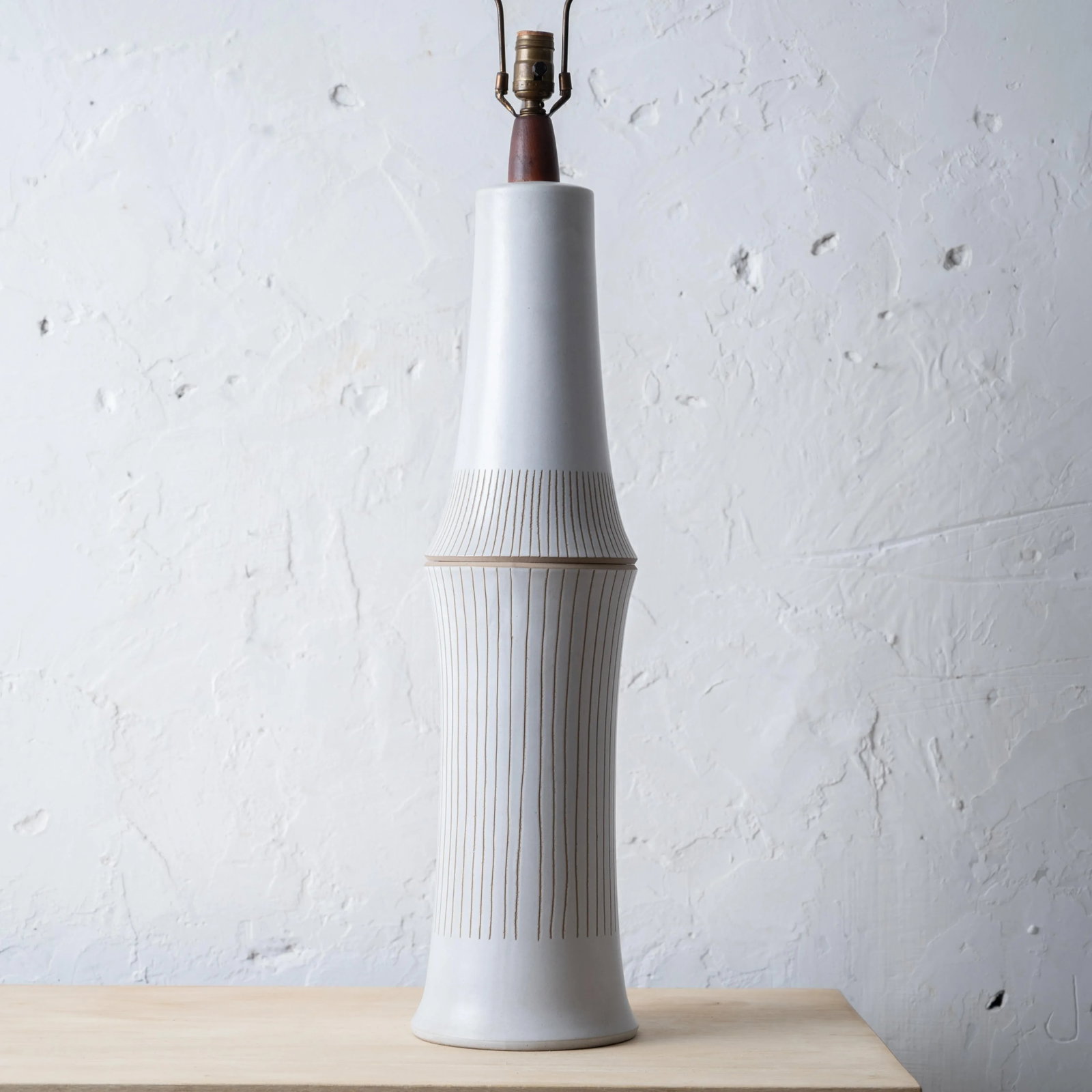Monumental Martz Studio Ceramic Lamp, 1950s - 2