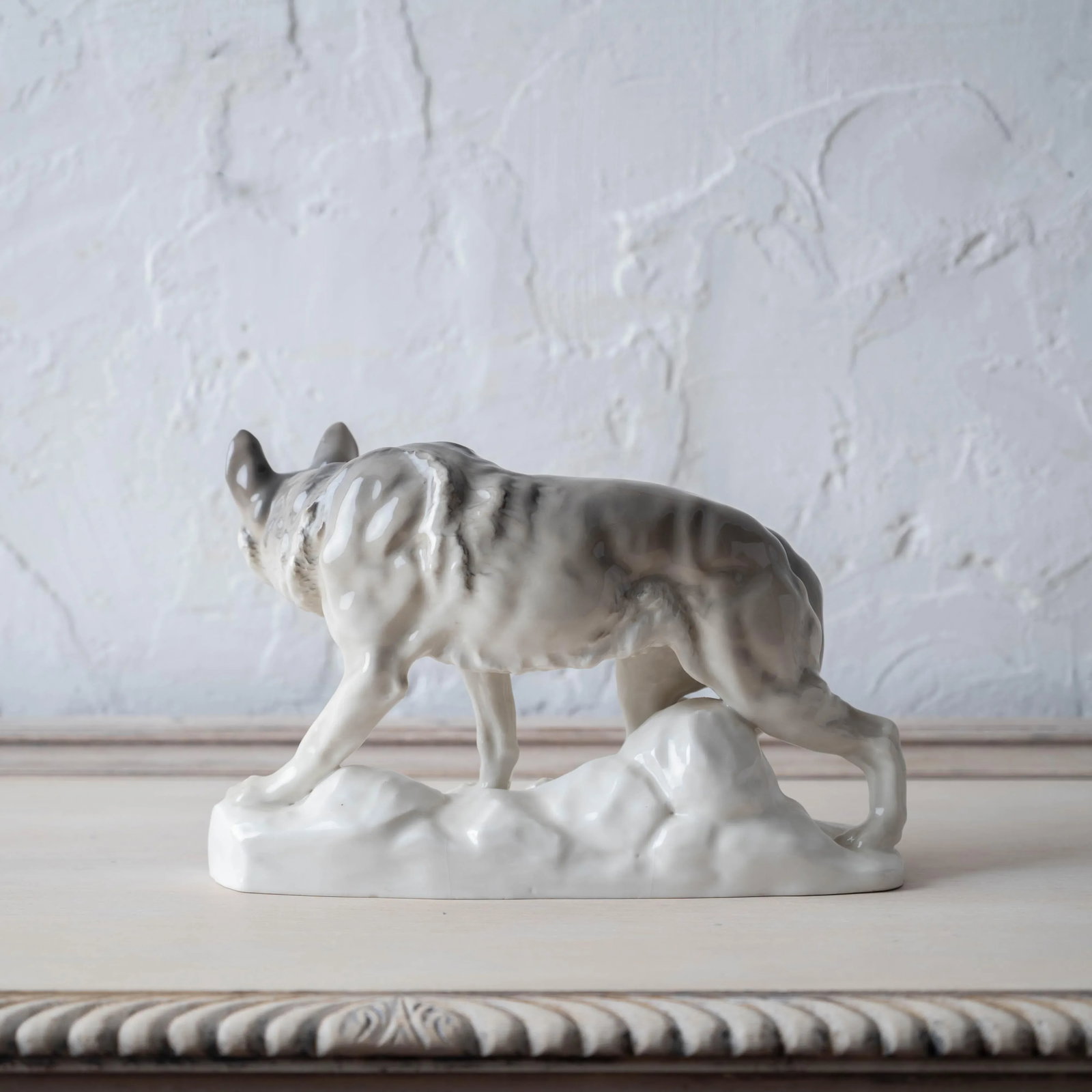 Porcelain Wolf by Waldemar Lindström for Rörstrand - 10