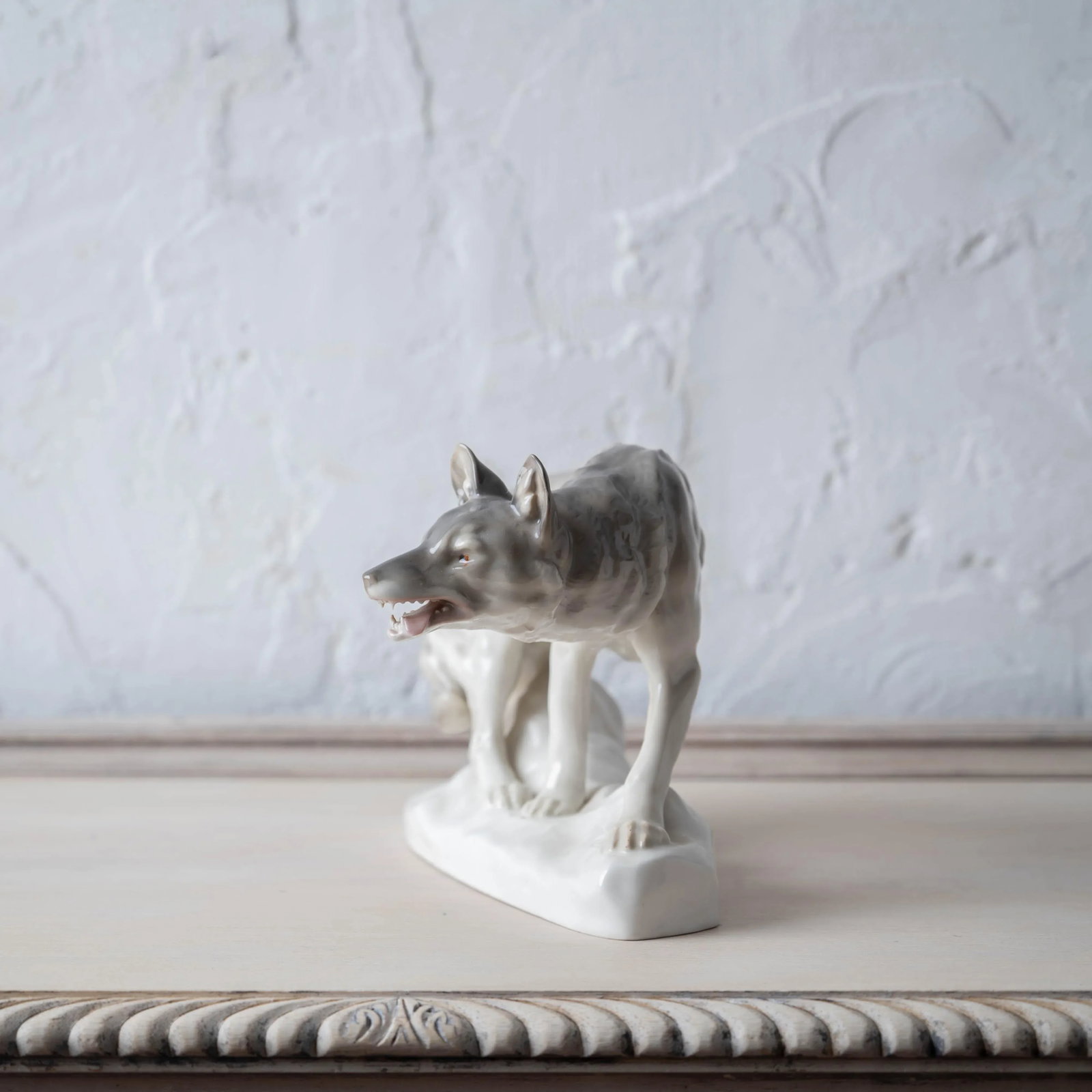Porcelain Wolf by Waldemar Lindström for Rörstrand - 5