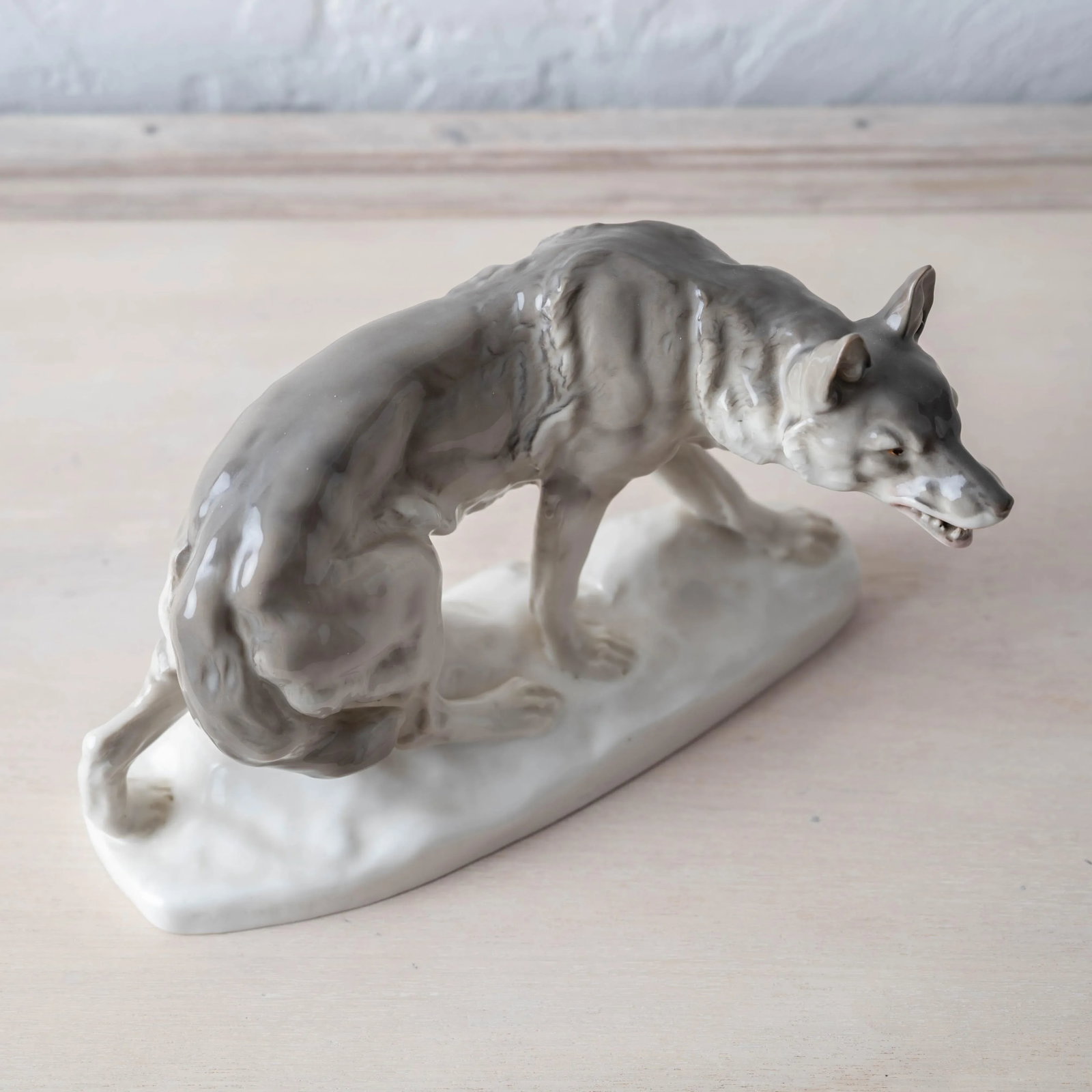 Porcelain Wolf by Waldemar Lindström for Rörstrand - 7