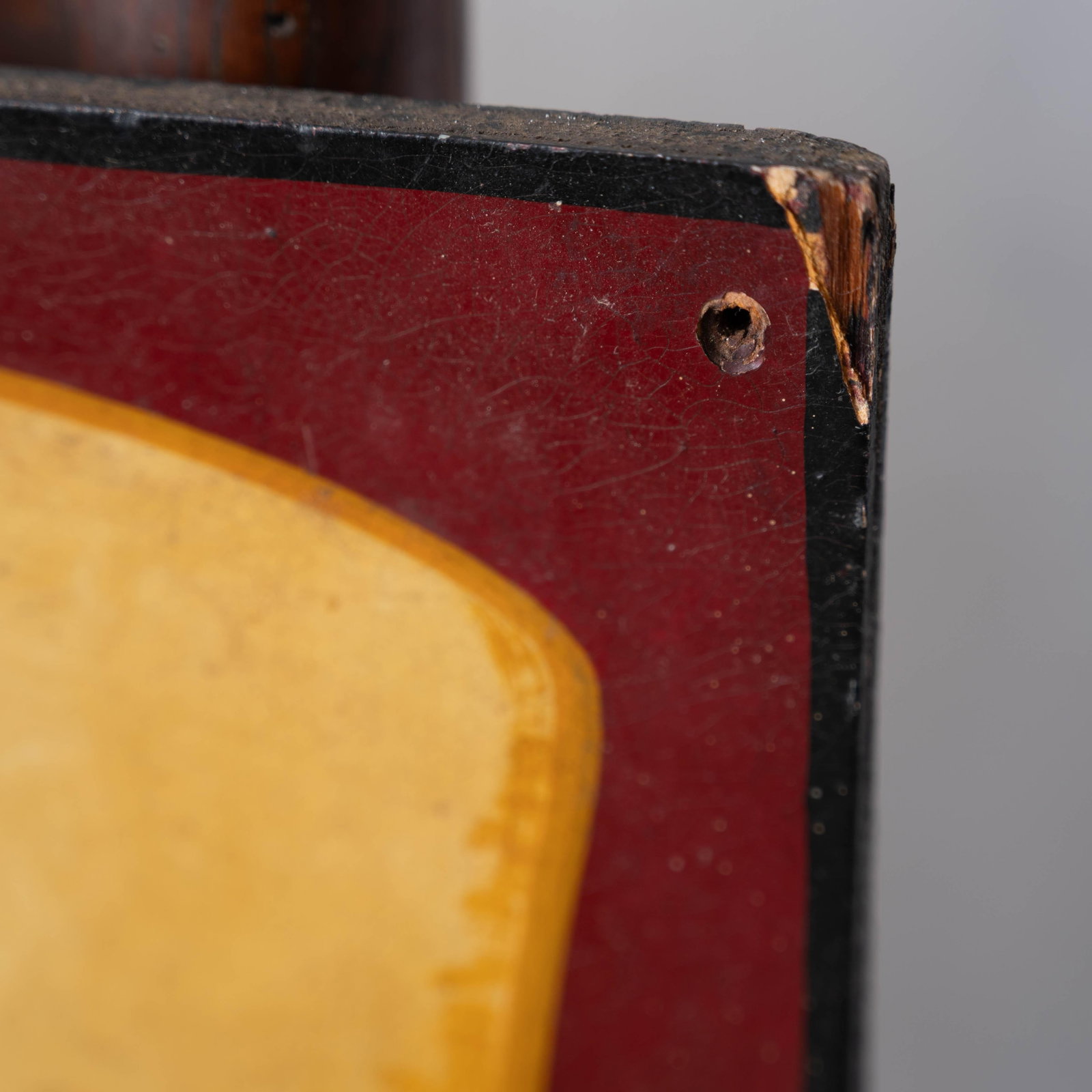 Vintage Silver & Gold Trade Sign - 6