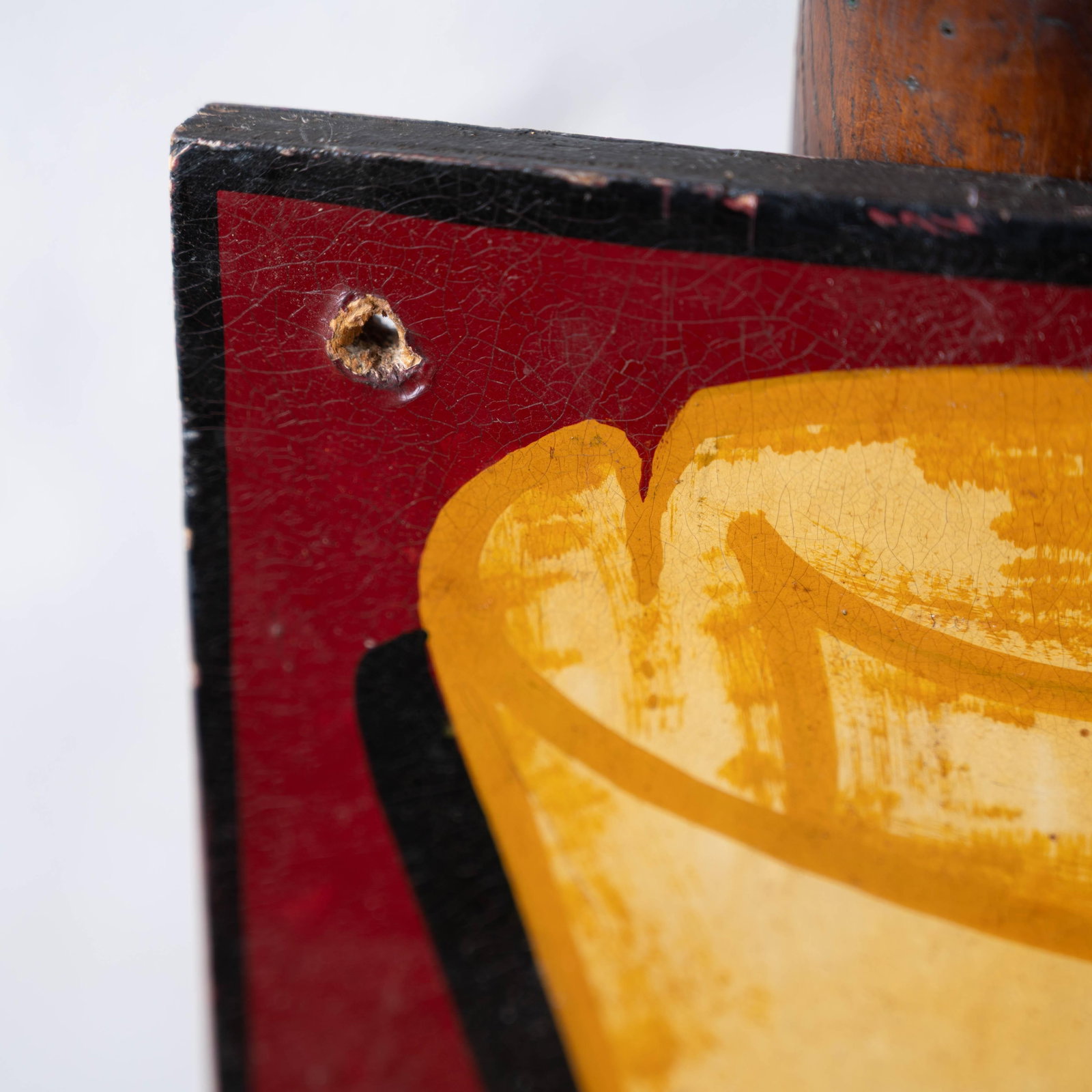 Vintage Silver & Gold Trade Sign - 7