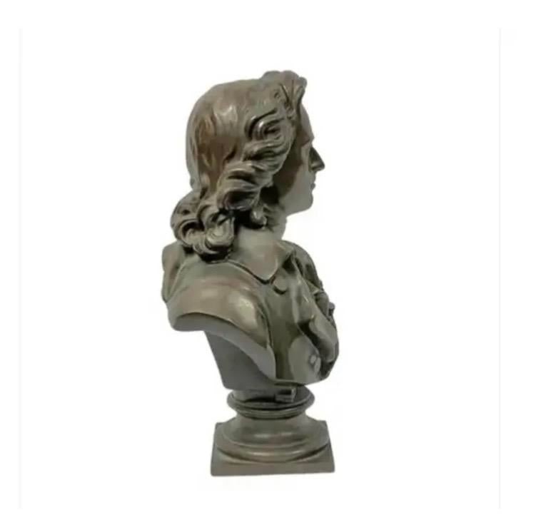 F. Barbedienne Bronze Bust of Friedrich Schiller - 7