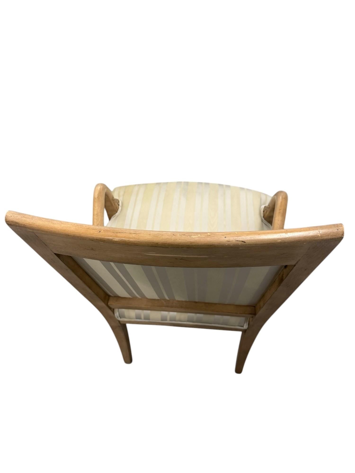 Late 20th Century Meyer Gunther Martini Carved Arm Chair - 7