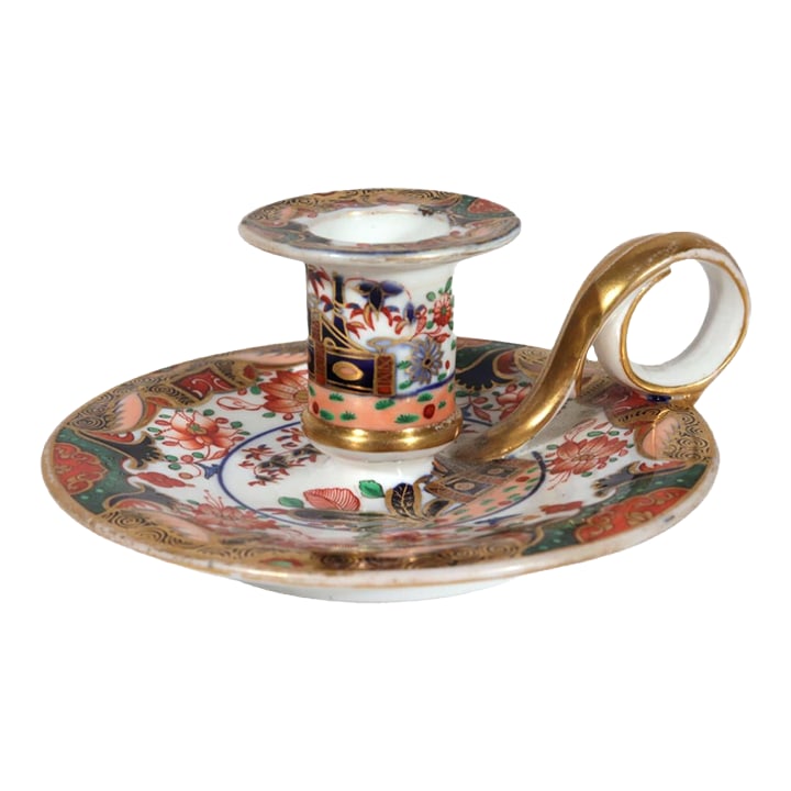 Spode Porcelain Pattern No. 967 Chamberstick (1 of 10)