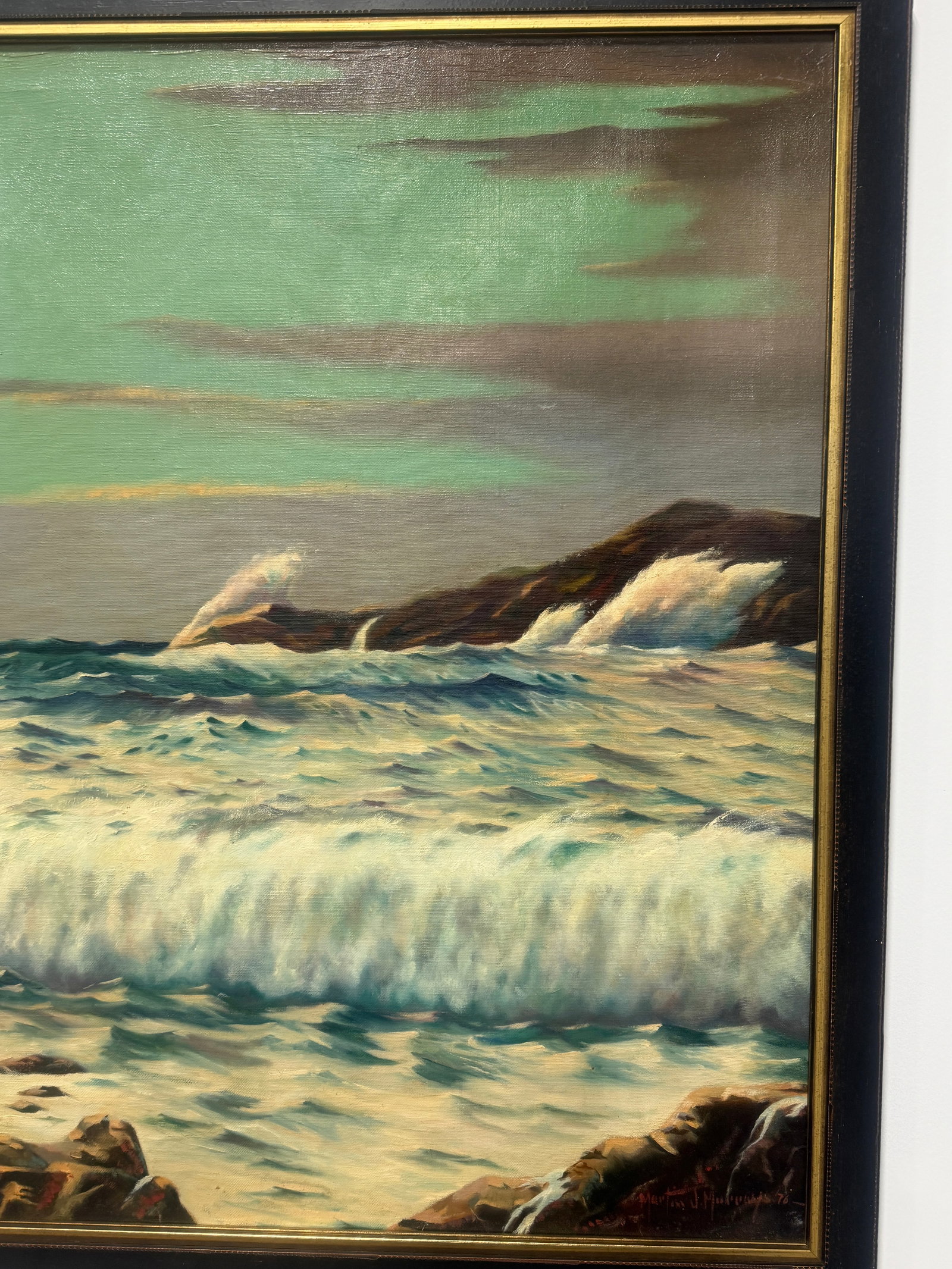 Martin J. Murray (American, Rhode Island, 1908–1997) "New England Coast" - 1976 - 4