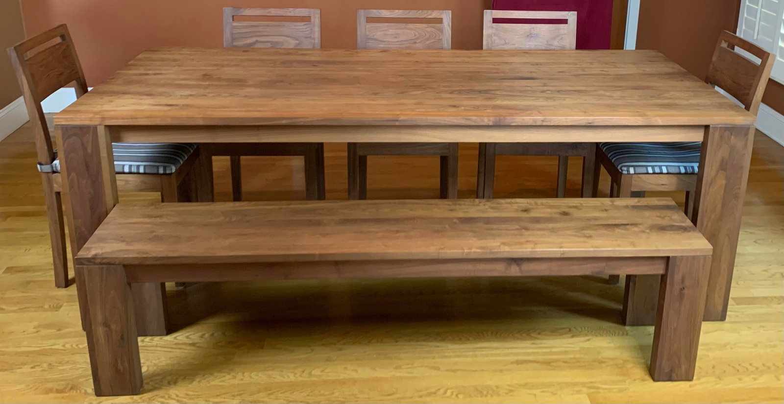 Crate and Barrel Dining Table Set - 2