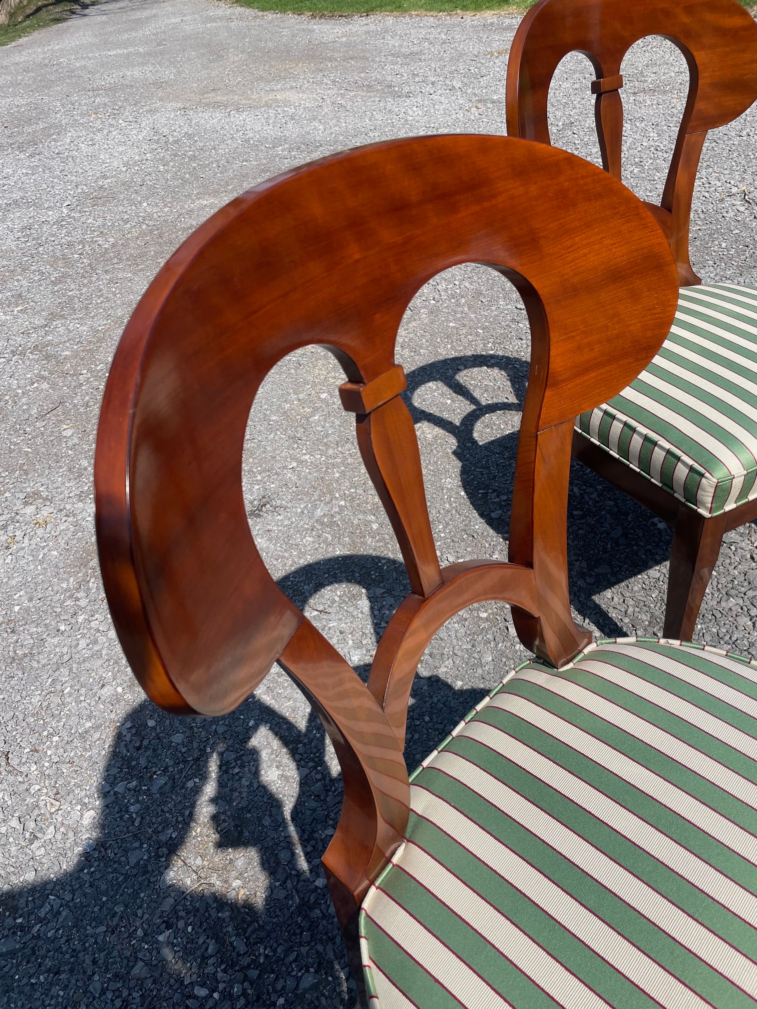 Late 20th Century Art Deco-Style Dining Side Chairs - 5