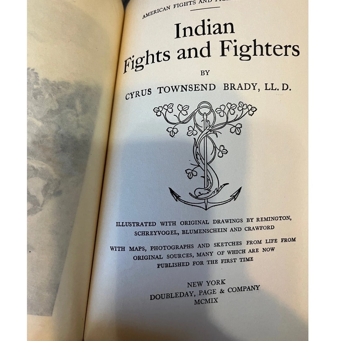 American Fights and Fighters 5 Vol Set Cyrus Townsend Brady 1909 Doubleday - 7