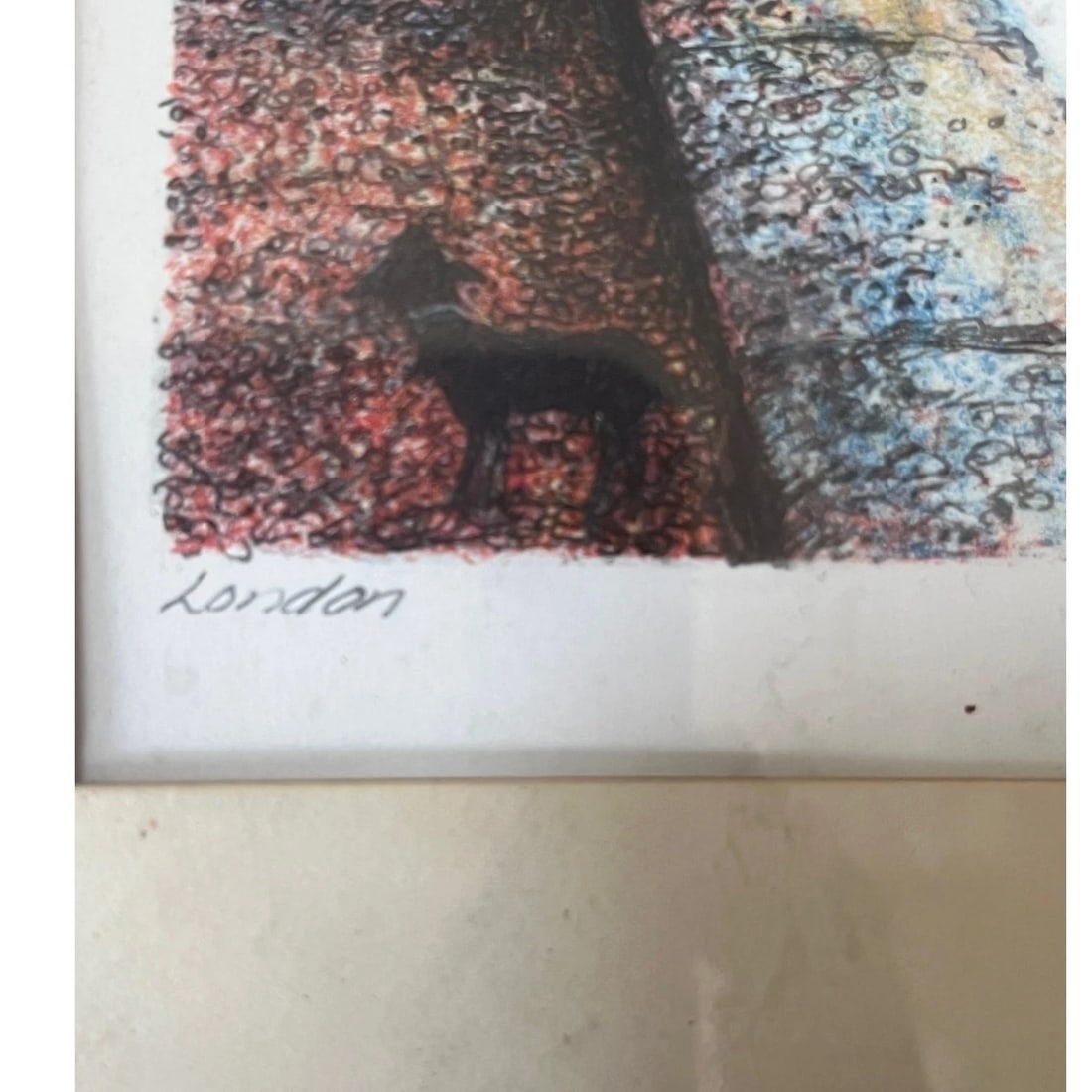John Speirs London Along the Thames Signed Limited Edition Lithograph 1979 - 2