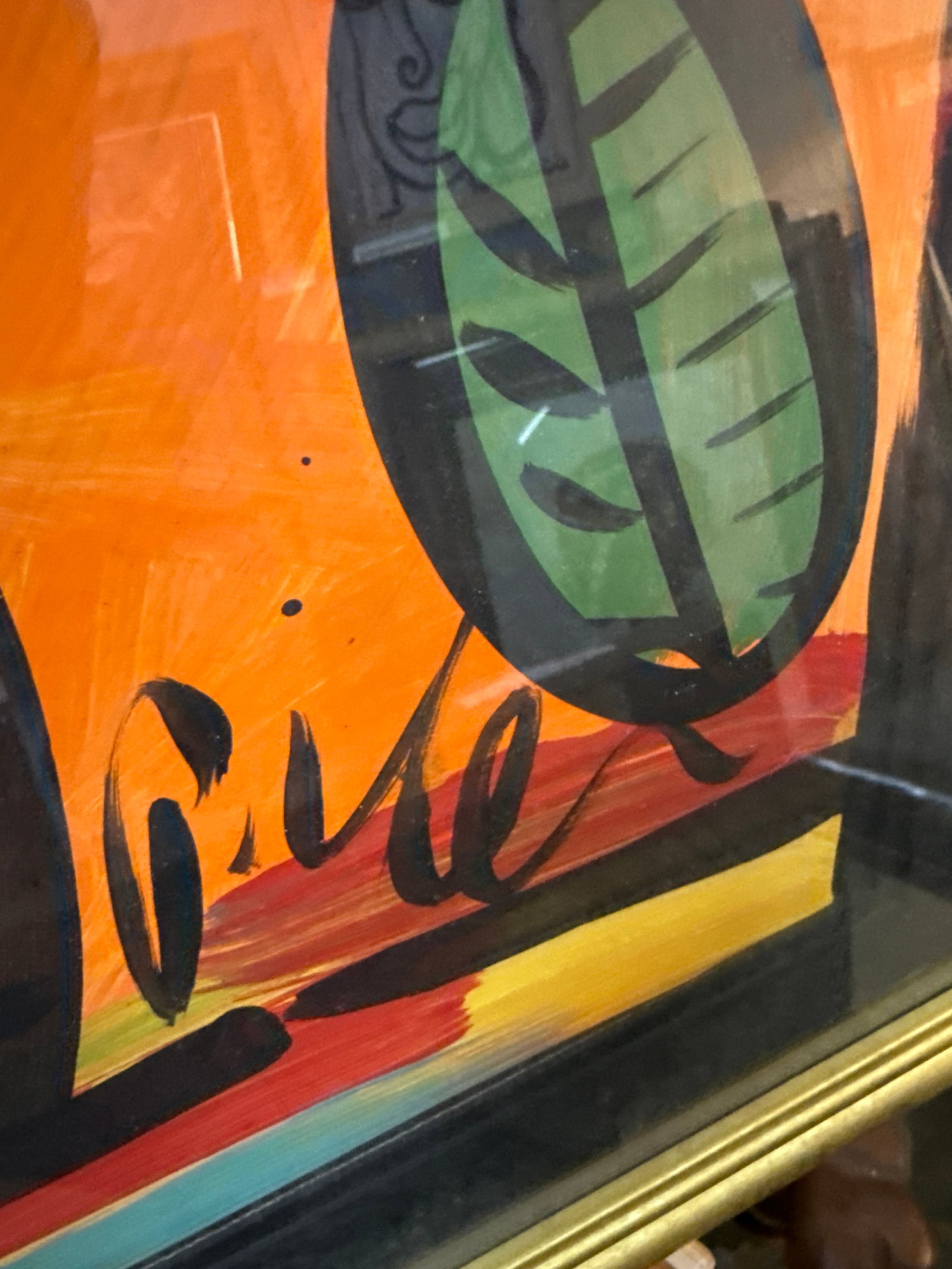 1970s Peter Keil Flowers Abstract Still Life Painting - 7