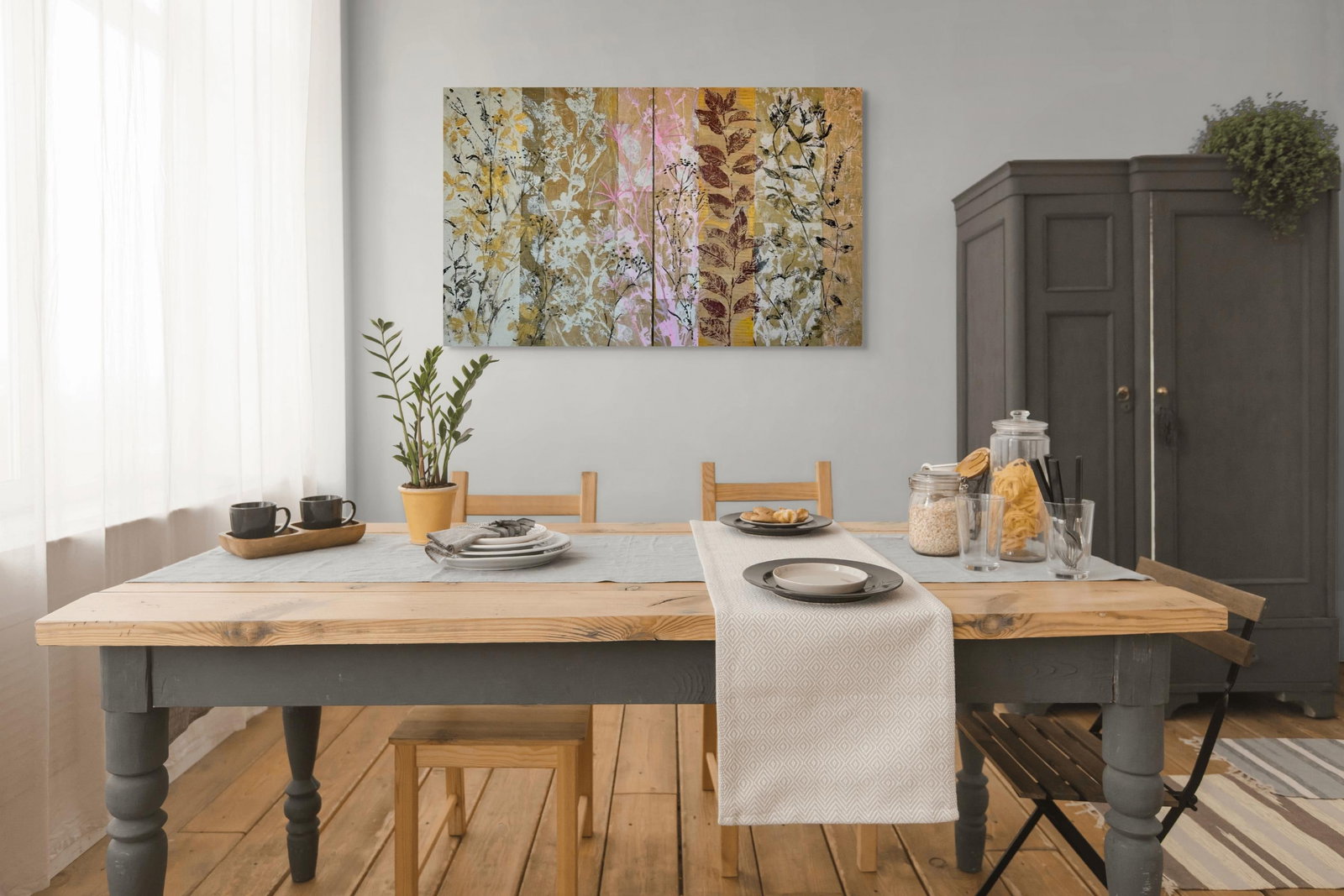 October Garden, Diptych by Hunter Hogan - 2