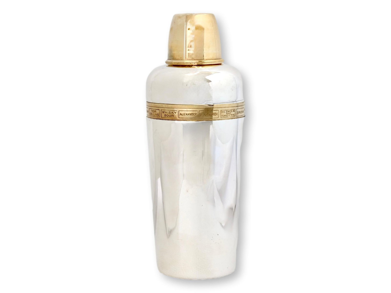Early 20th Century Napier "Dial a Drink" Cocktail Shaker - 7