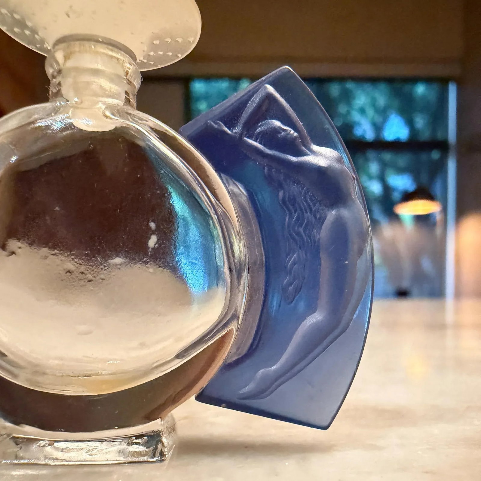 Lalique Jour Et Nuit (Day and Night) Perfume Bottle Art Deco - 6