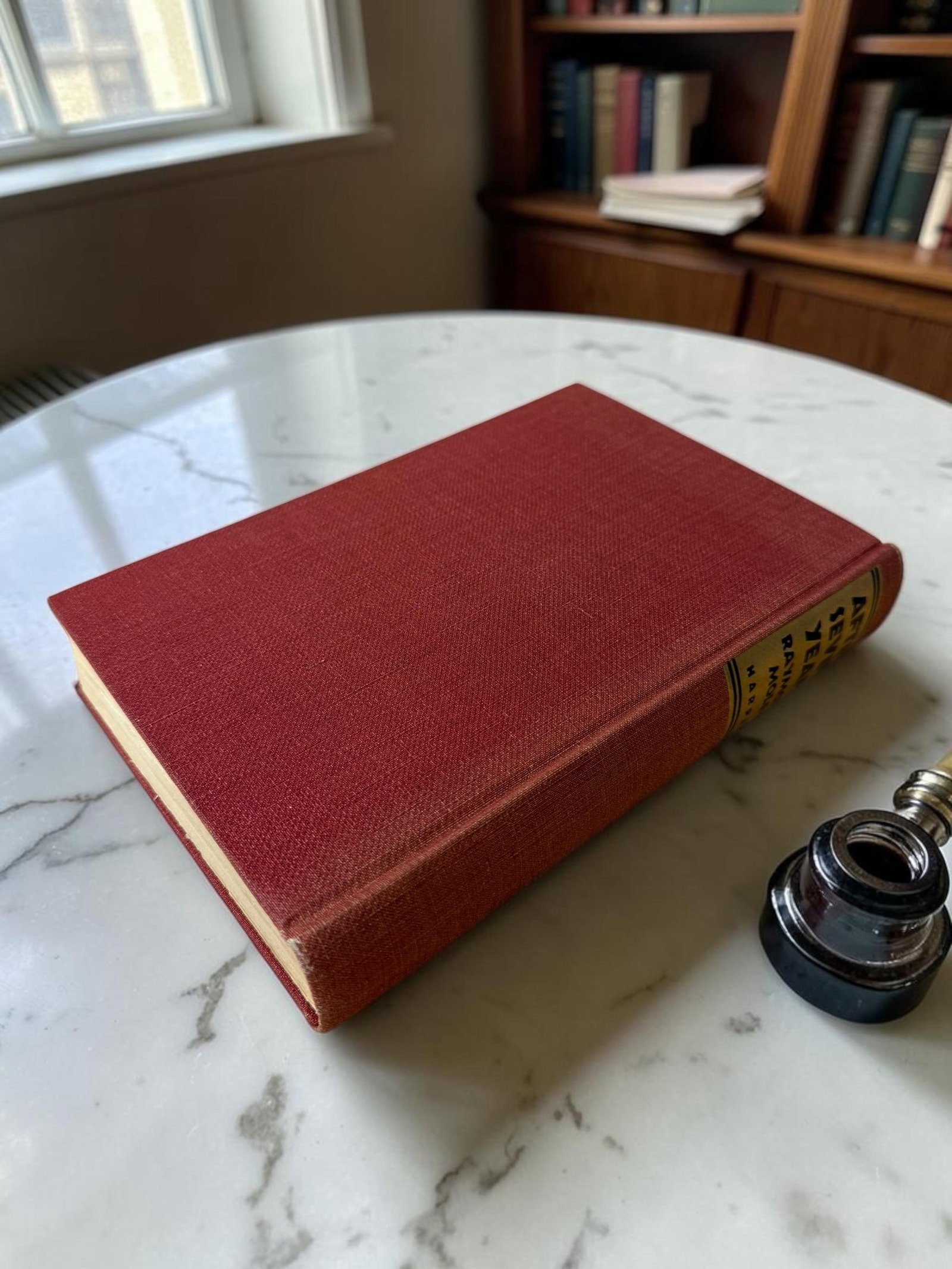 1939 Author Signed and Dated Hardcover Book Raymond Moley After Seven Years - 14