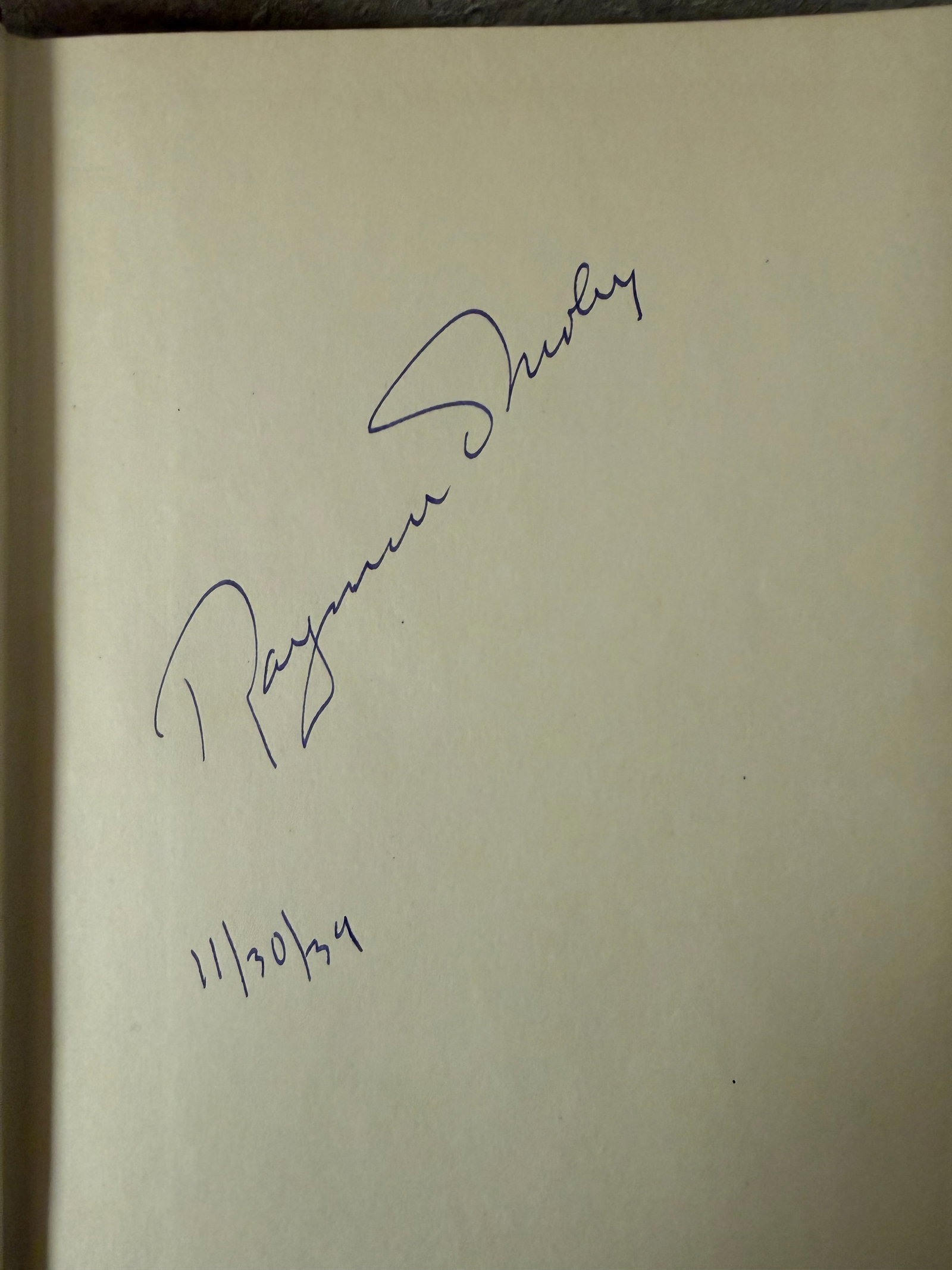 1939 Author Signed and Dated Hardcover Book Raymond Moley After Seven Years - 3
