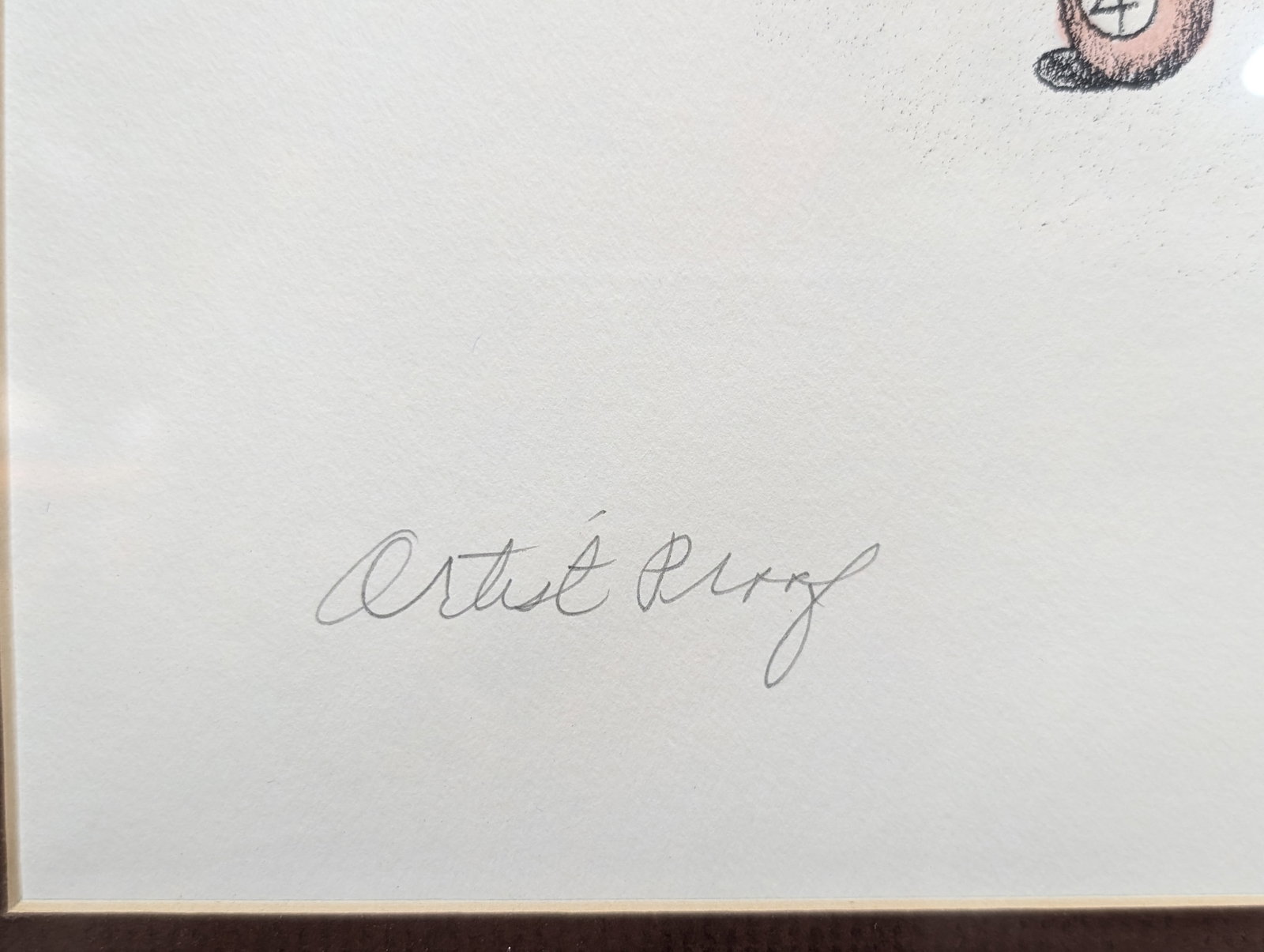 1970s Title: "Oops!" (Or, "The Rip-Off") Signed Artist Proof of Clowns Playing Pool by George Criona - 2