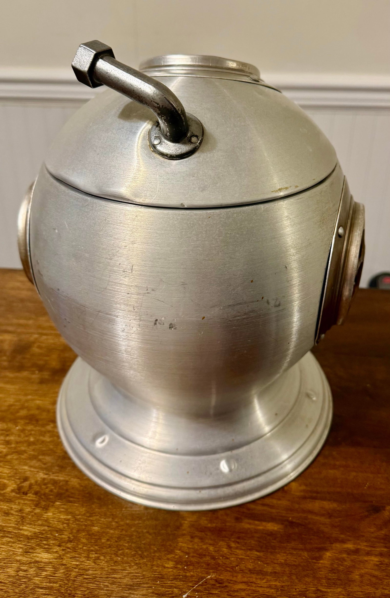 Vintage Diving Helmet Ice Bucket - 11