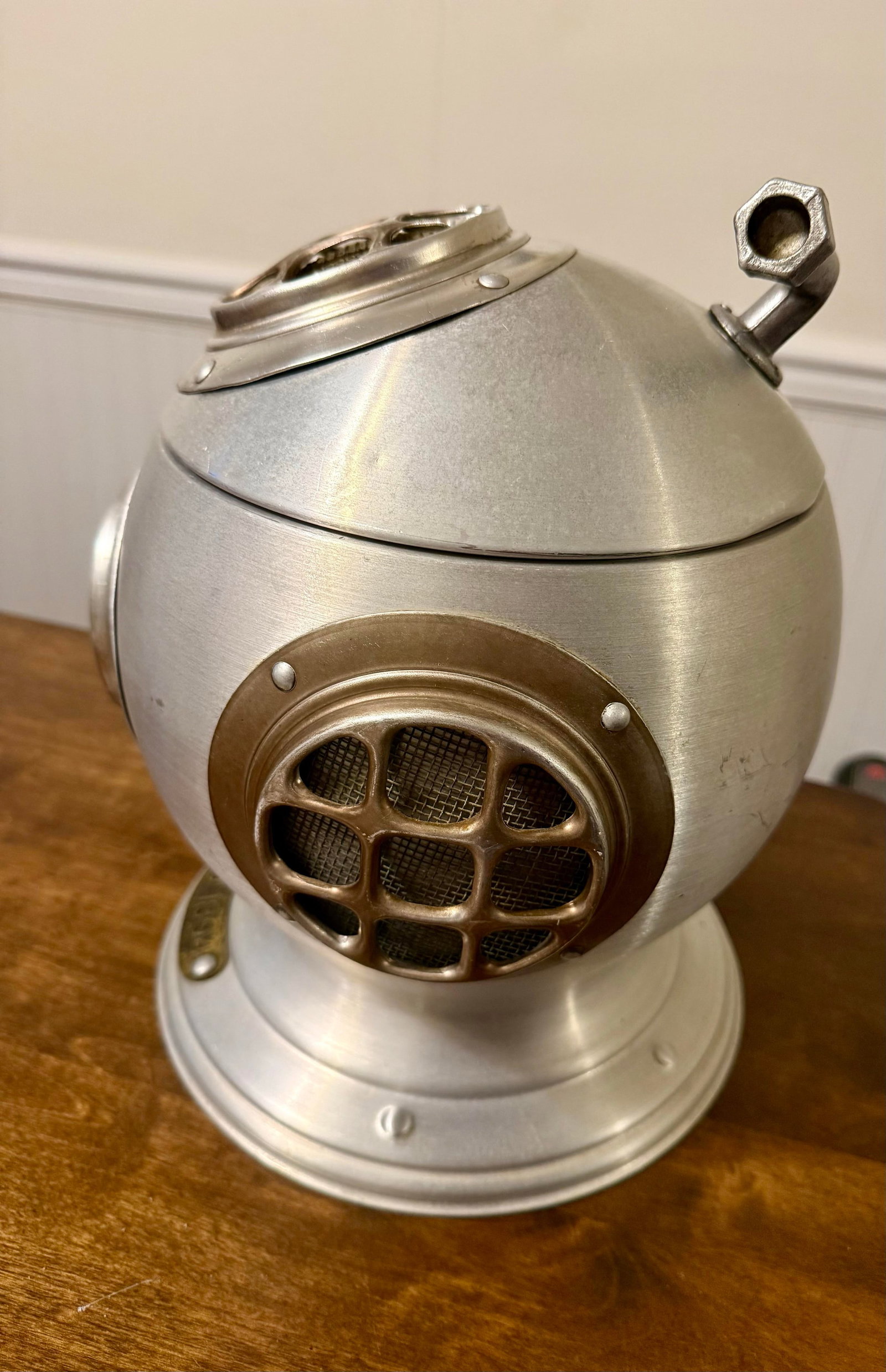Vintage Diving Helmet Ice Bucket - 12