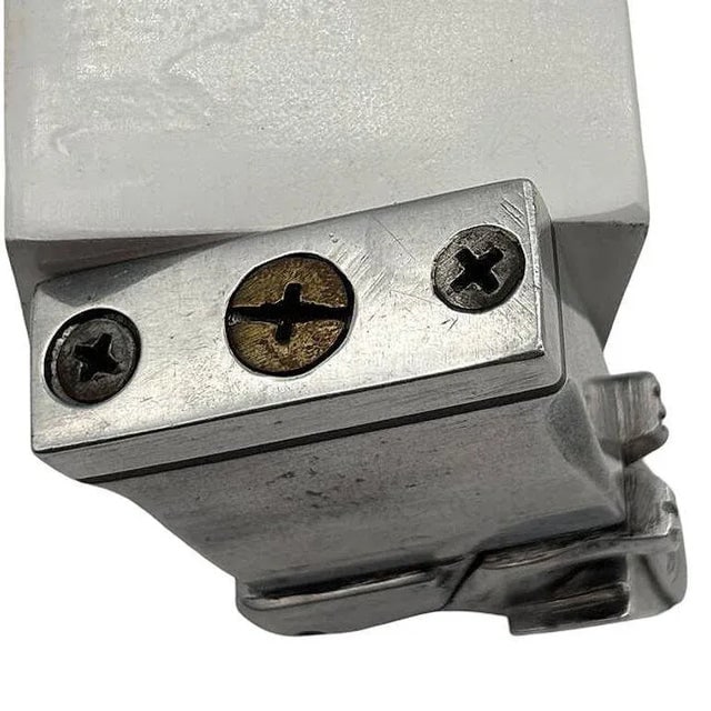 1920s Handmade Bespoke Silver Art Deco Sphinx Lift Arm Lighter With Geometric Inlay - 8