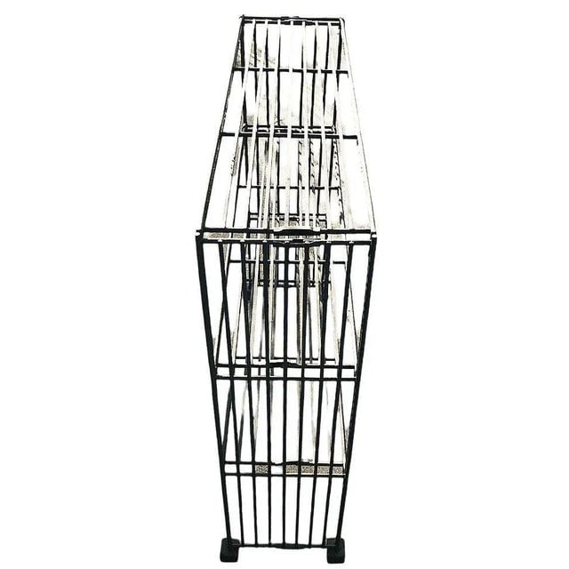 Mid-Century 3-Tier Iron Wire Art Display Shelf Bookshelf - 4
