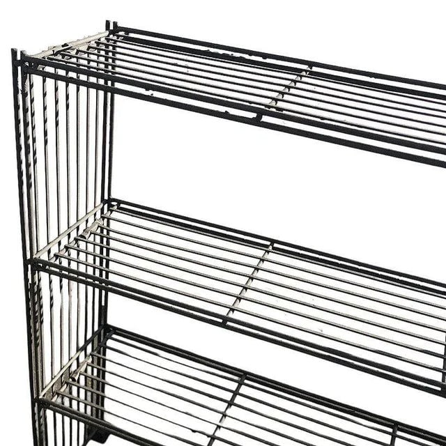 Mid-Century 3-Tier Iron Wire Art Display Shelf Bookshelf - 7