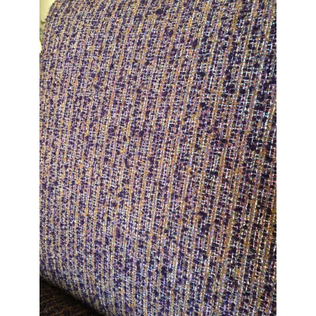 Thonet Bentwood Armchair With Purple Seat - 8