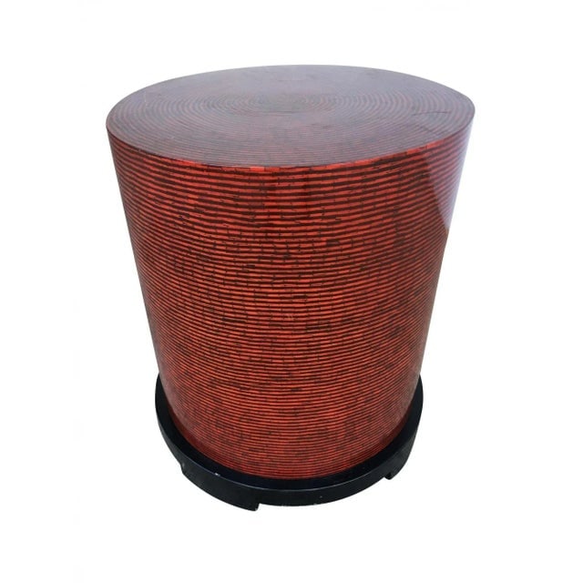 Two-Tone Cubist Style Round Livingroom Set of 3, Circa 1990 - 3