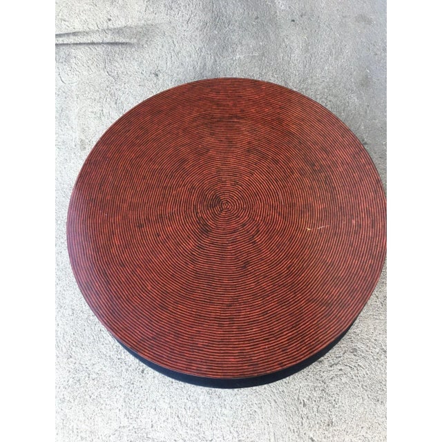 Two-Tone Cubist Style Round Livingroom Set of 3, Circa 1990 - 4
