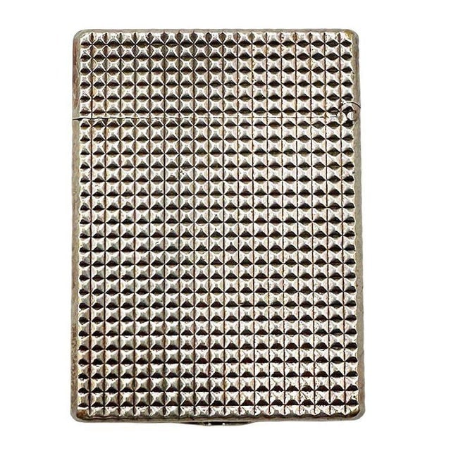 1970s French Modern Silver & Gold Plate Gas Pocket Guilloch√© Lighter by s.t. Dupont - 7