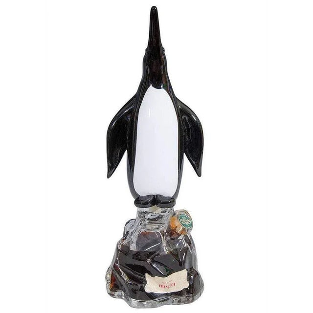 Mid-Century Archimede Seguso Alabastro Murano Art Glass Penguin Decanter Bottle - 2