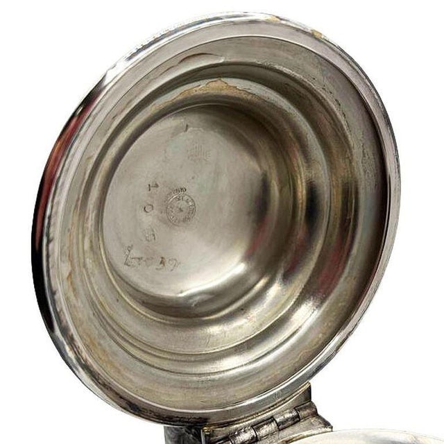 1920s Silverplate Oak Tankard Beer Stein W/ Dragon Motif, by St. Louis Silver Co. - 8