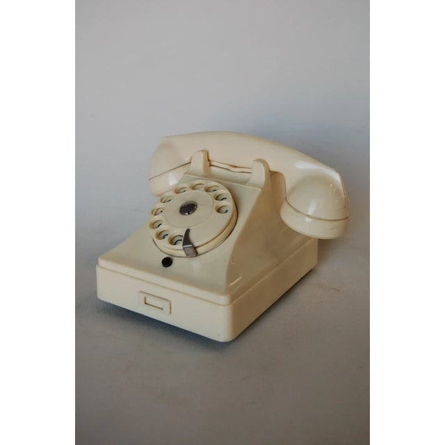 White Bakelite Ptt Telephone by Ericsson - 2