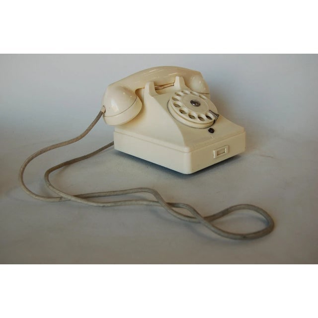 White Bakelite Ptt Telephone by Ericsson - 3