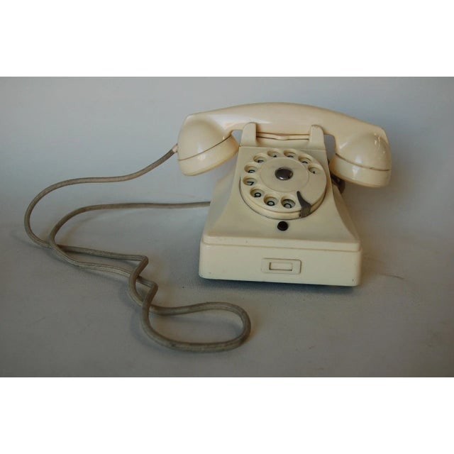 White Bakelite Ptt Telephone by Ericsson - 4