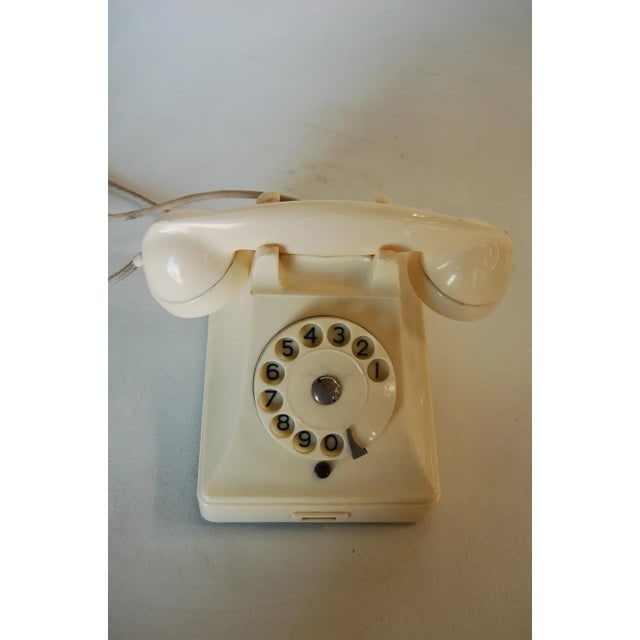 White Bakelite Ptt Telephone by Ericsson - 5