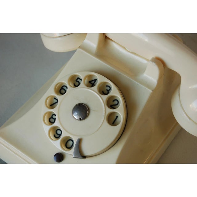White Bakelite Ptt Telephone by Ericsson - 8