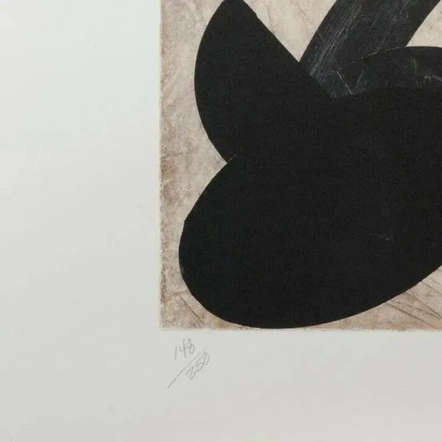 Guy Dill " Untitled" Post Modern Lithograph Print Limited 1 of 250 Signed - 3