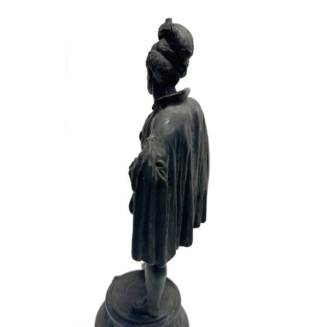 Spelter Cavalier Statue - 4