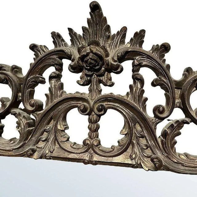 1950s Venetian Baroque Framed Wall Mirror - 4