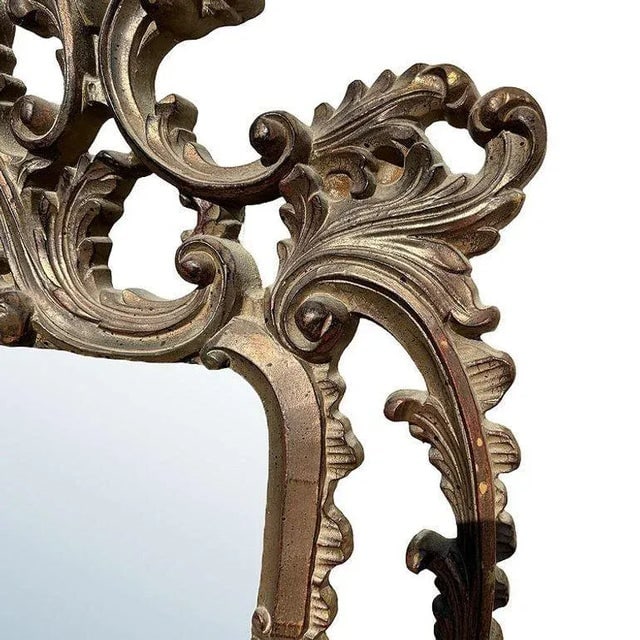 1950s Venetian Baroque Framed Wall Mirror - 5