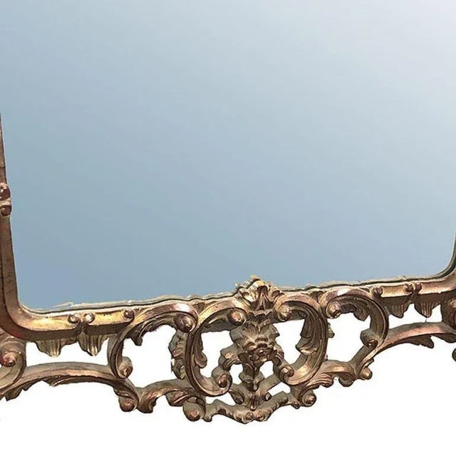 1950s Venetian Baroque Framed Wall Mirror - 6