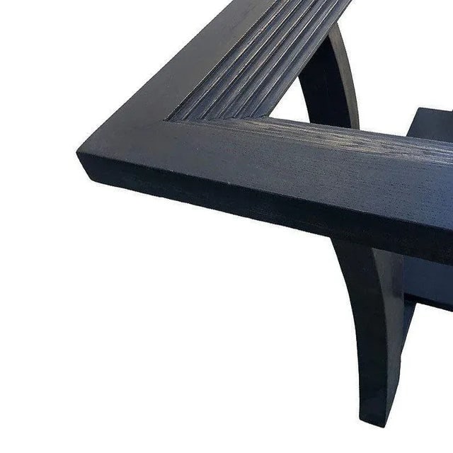 1940s Paul Frankl Black Stepped Side Table for Brown Saltman - 6