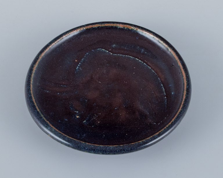 Nils Thorsson for Royal Copenhagen. Unique ceramic bowl with elephant motif. - 2
