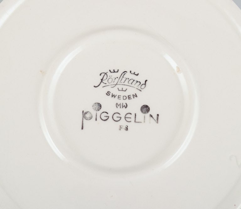 Marianne Westman for Rörstrand. Piggelin ceramic bowl in retro design. - 5
