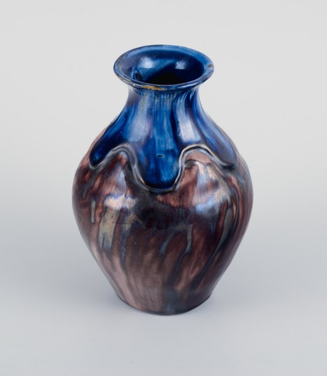 Two Danish ceramic vases, Danico and other. - 3