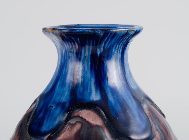 Two Danish ceramic vases, Danico and other. - 7