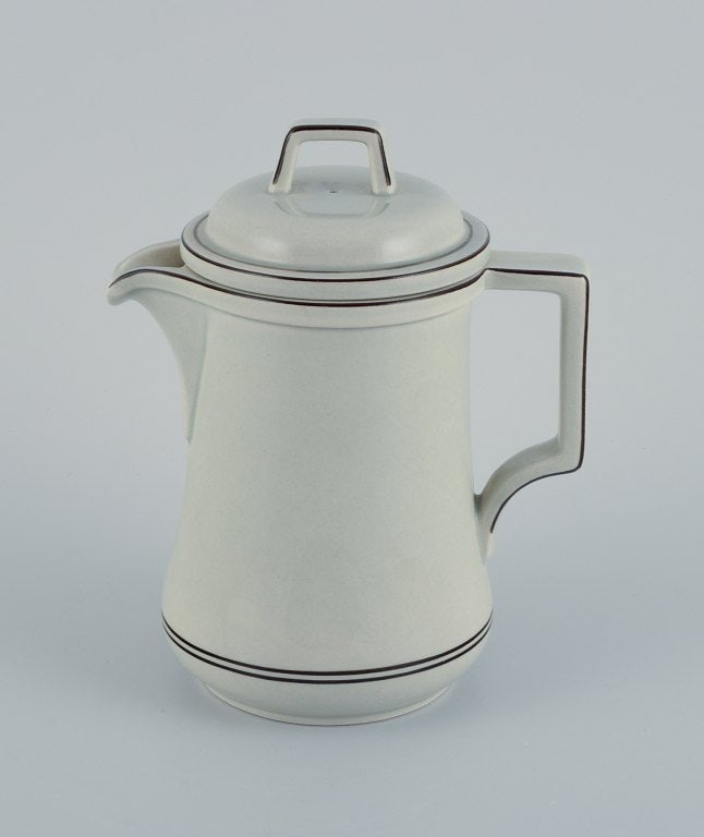 Jens Harald Quistgaard for Bing & Grøndahl, "Colombia" coffee pot in stoneware. - 4